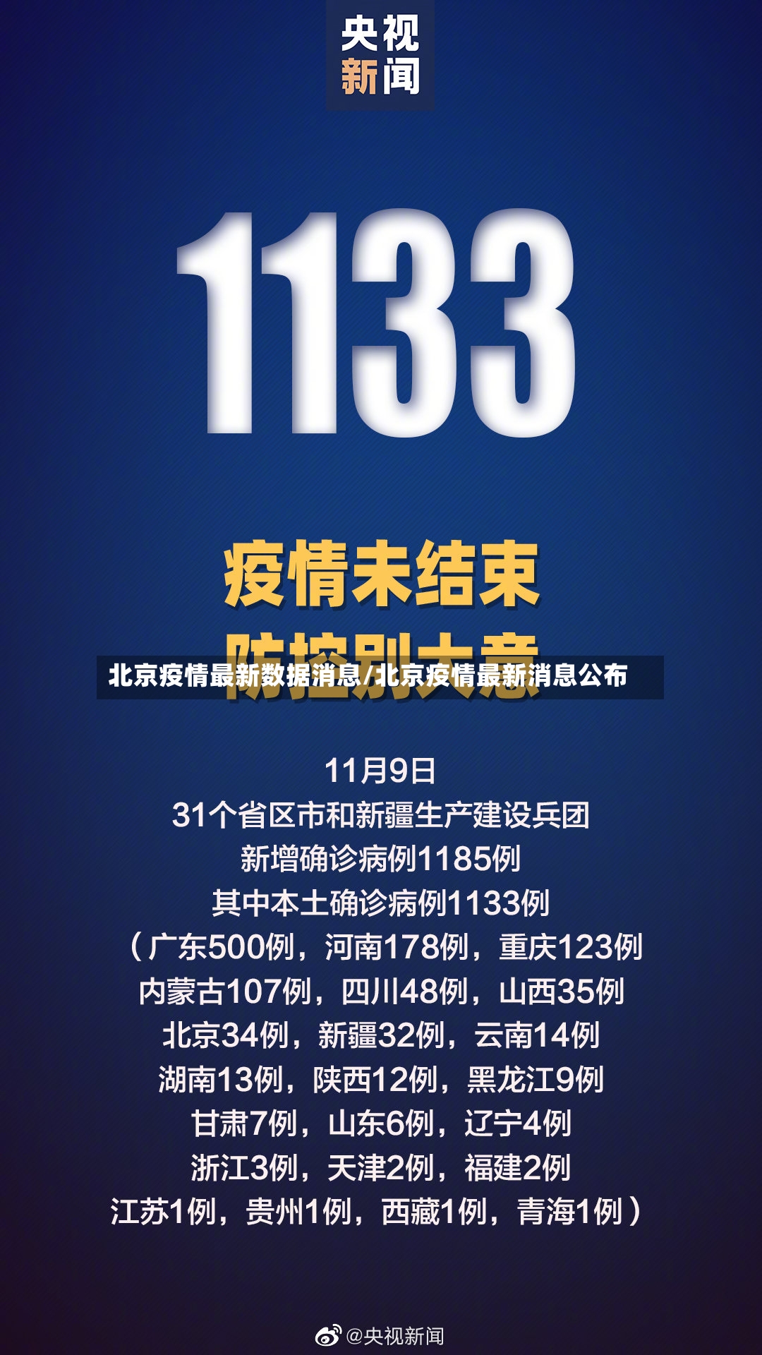 北京疫情最新数据消息/北京疫情最新消息公布
