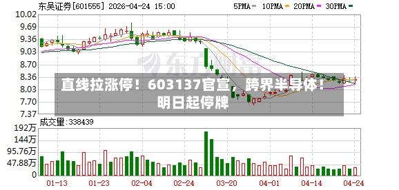 直线拉涨停！603137官宣，跨界半导体！明日起停牌-第2张图片