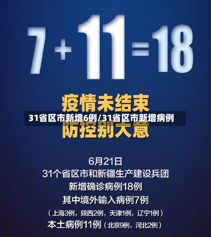 31省区市新增6例/31省区市新增病例
