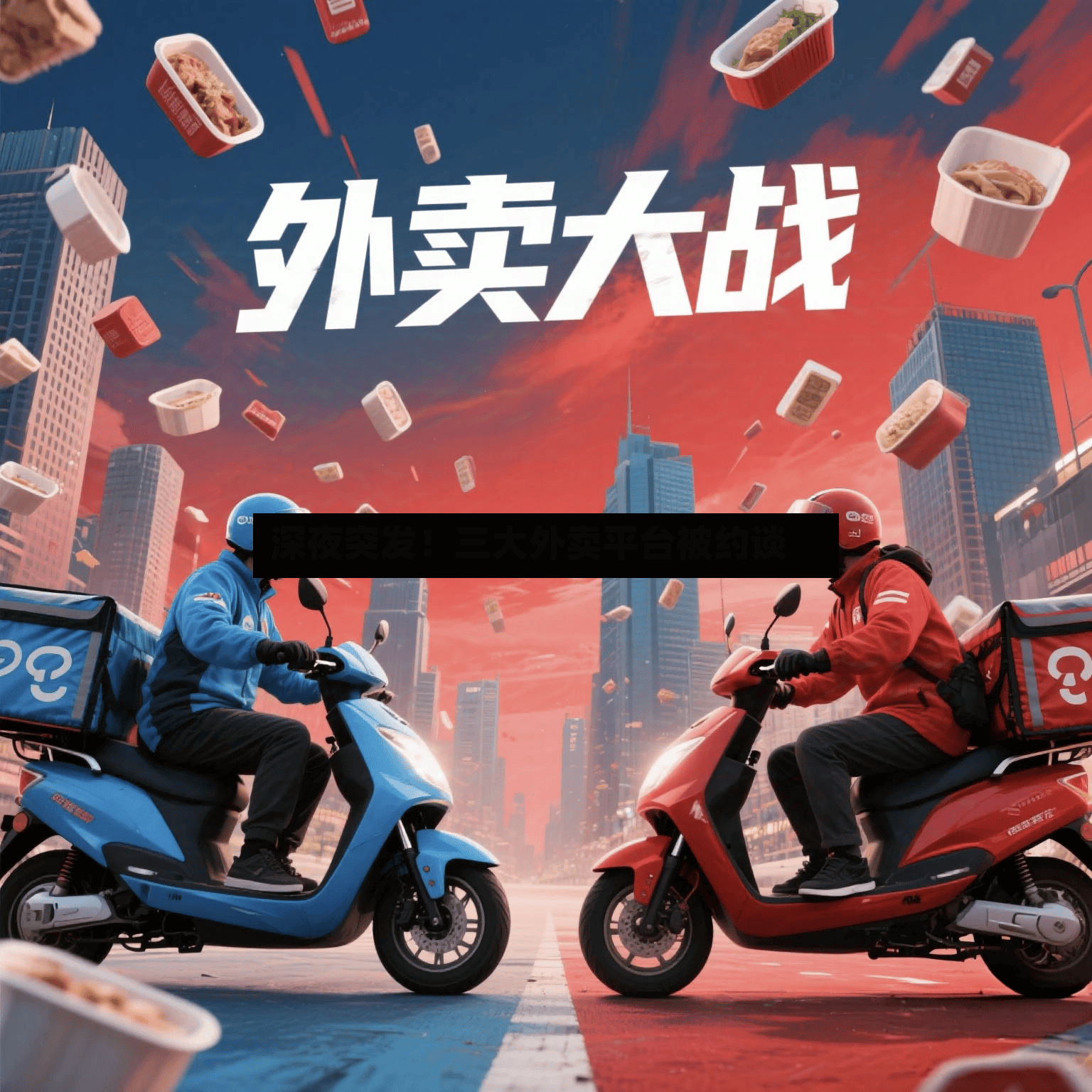 深夜突发！三大外卖平台被约谈