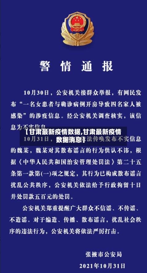 【甘肃最新疫情数据,甘肃最新疫情数据消息】
