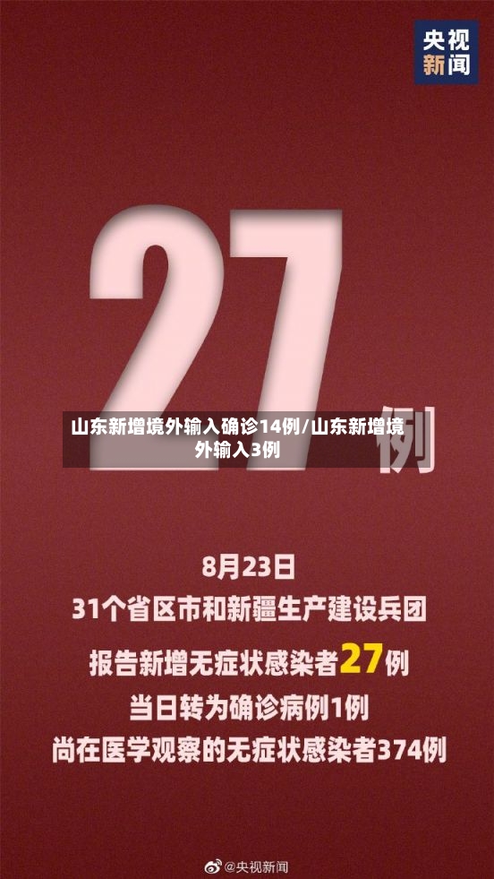 山东新增境外输入确诊14例/山东新增境外输入3例-第2张图片