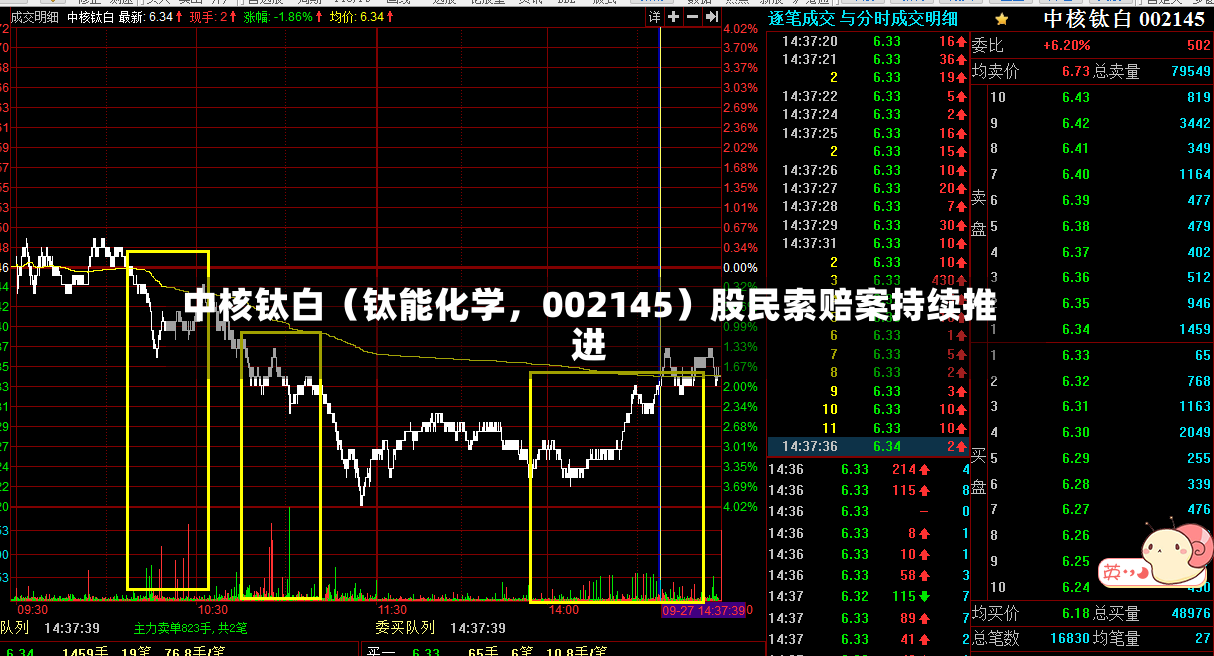 中核钛白（钛能化学，002145）股民索赔案持续推进-第2张图片