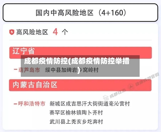 成都疫情防控(成都疫情防控举措)