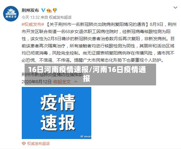 16日河南疫情速报/河南16日疫情通报-第3张图片