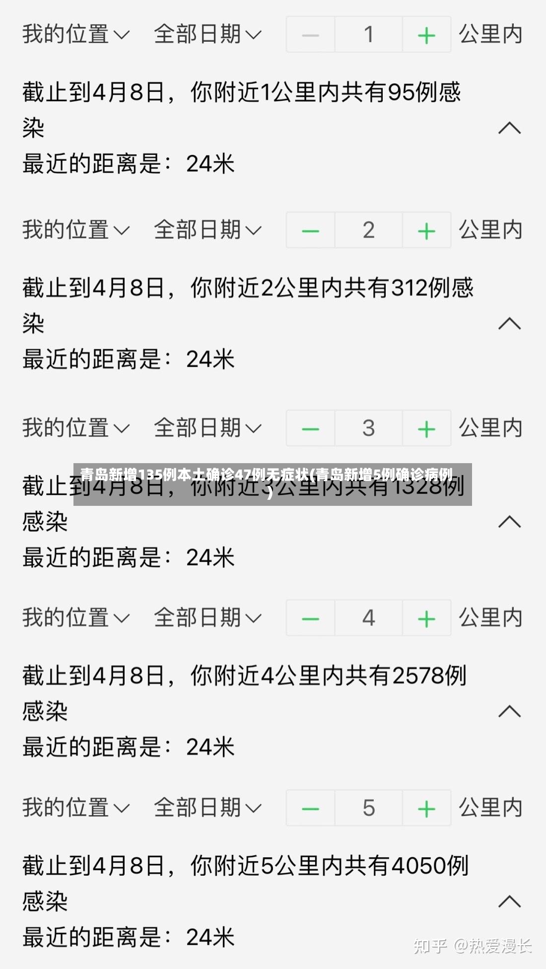 青岛新增135例本土确诊47例无症状(青岛新增5例确诊病例)