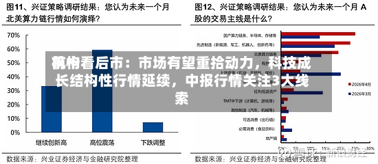 前十机构看后市：市场有望重拾动力	，科技成长结构性行情延续，中报行情关注3大线索-第2张图片
