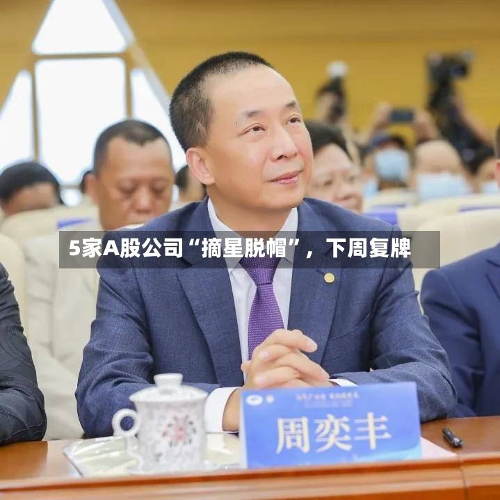 5家A股公司“摘星脱帽”，下周复牌-第2张图片