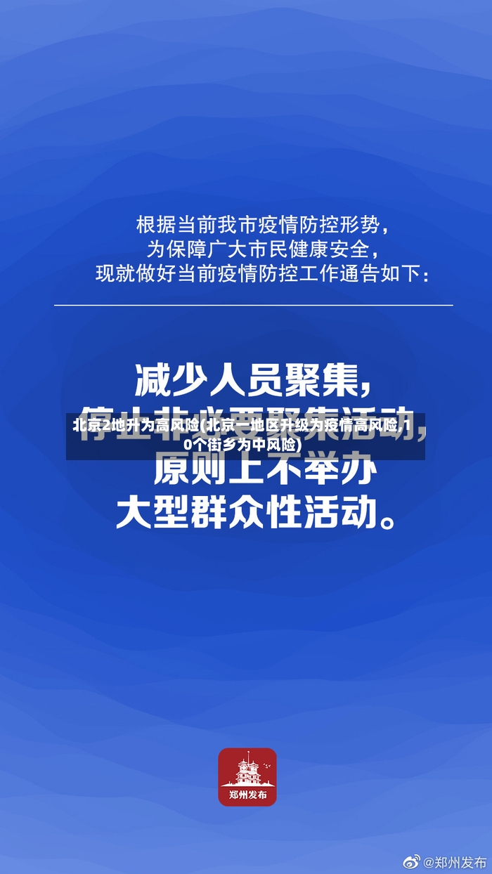北京2地升为高风险(北京一地区升级为疫情高风险,10个街乡为中风险)-第2张图片