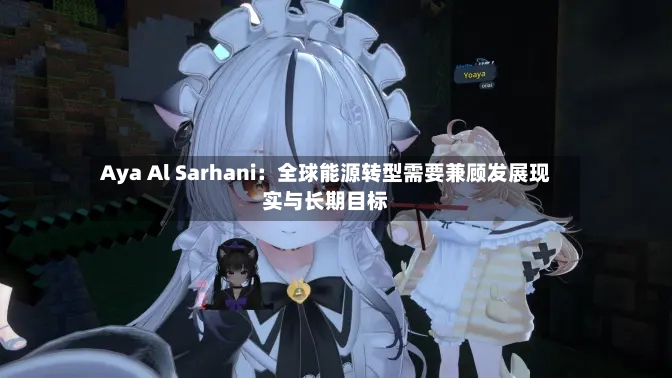 Aya Al Sarhani：全球能源转型需要兼顾发展现实与长期目标
