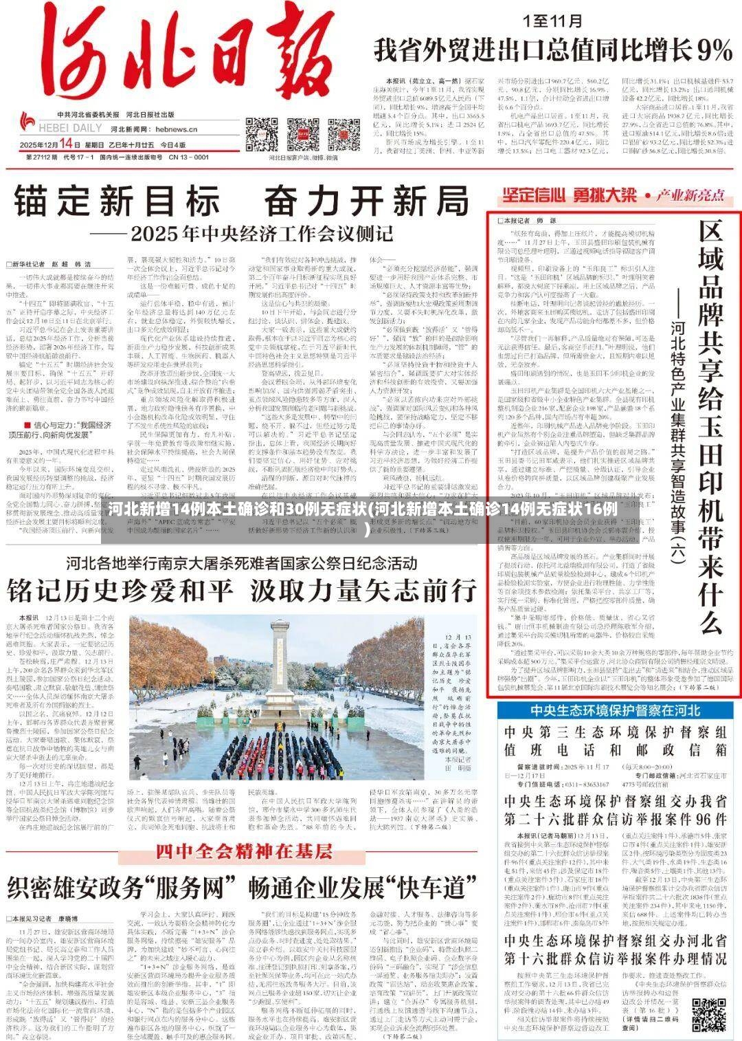 河北新增14例本土确诊和30例无症状(河北新增本土确诊14例无症状16例)-第2张图片