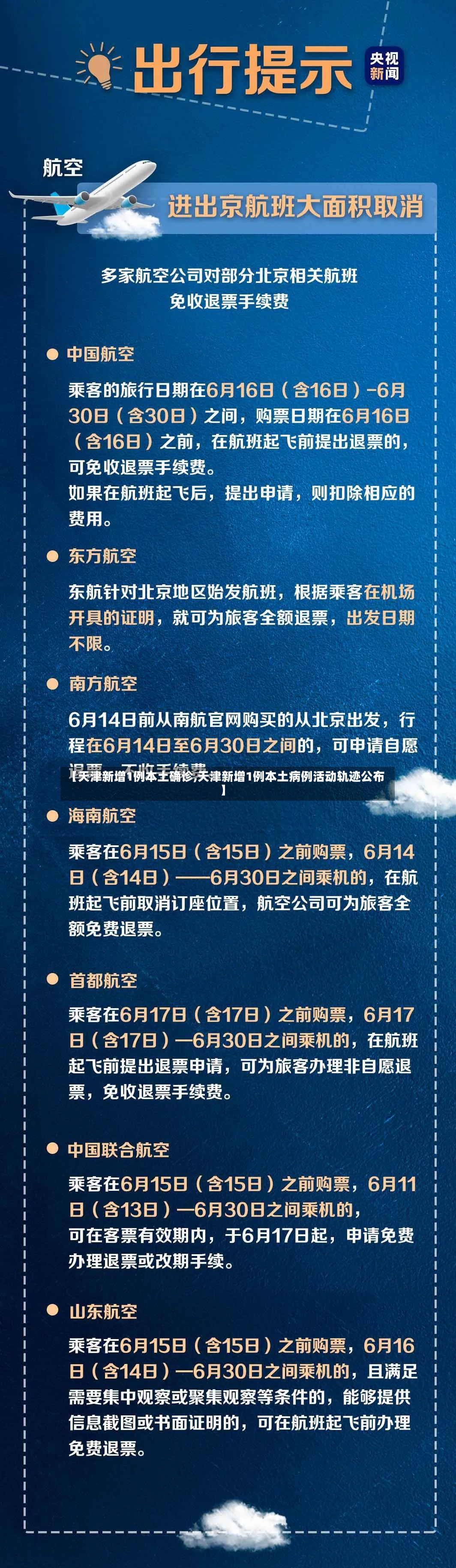 【天津新增1例本土确诊,天津新增1例本土病例活动轨迹公布】
