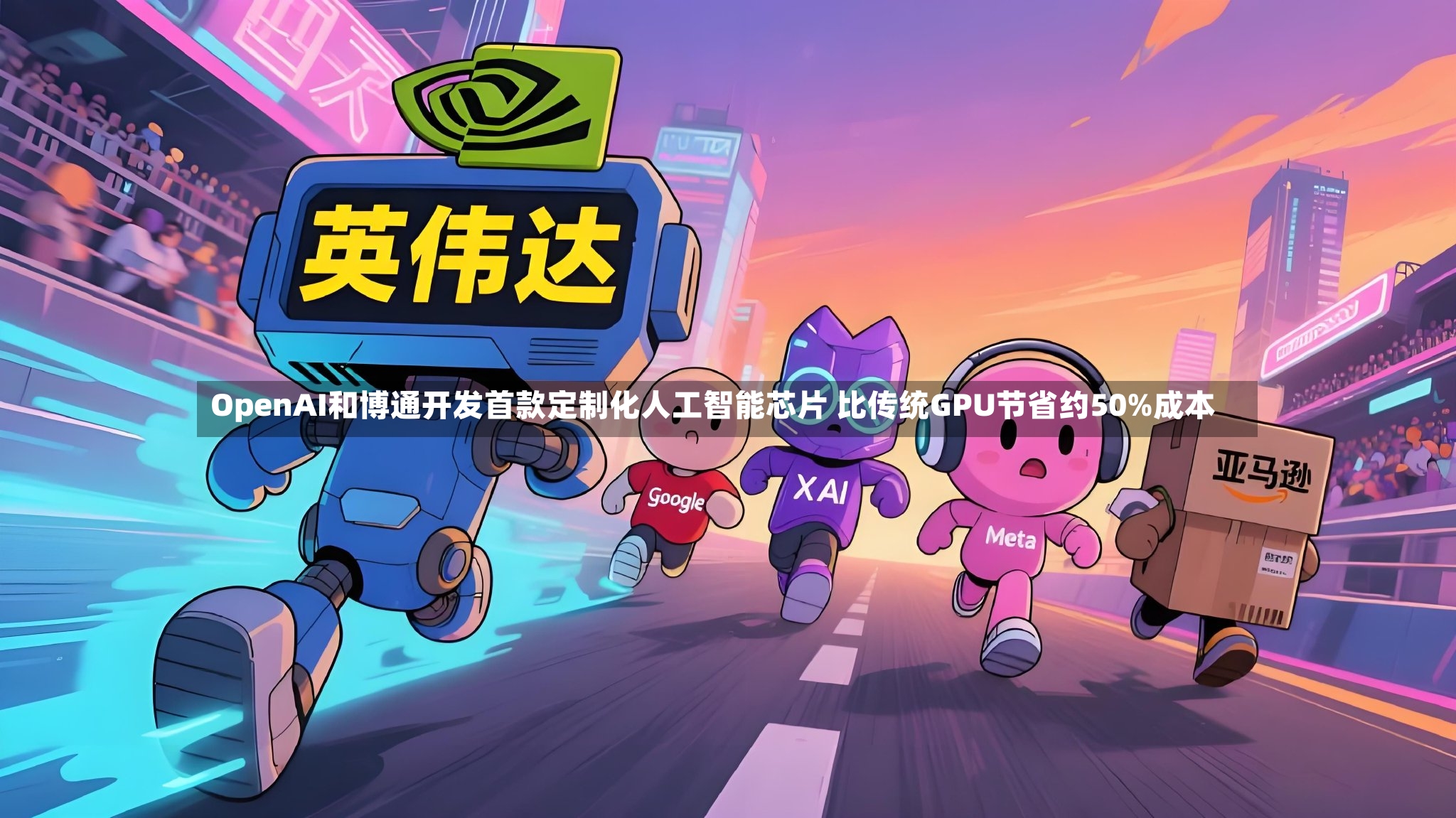 OpenAI和博通开发首款定制化人工智能芯片 比传统GPU节省约50%成本