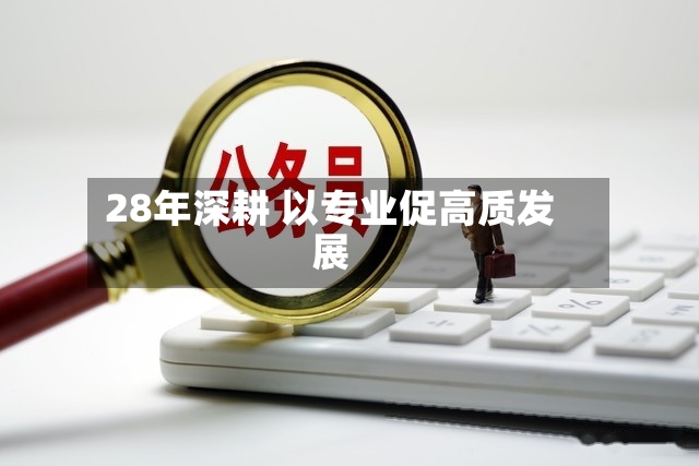 28年深耕 以专业促高质发展