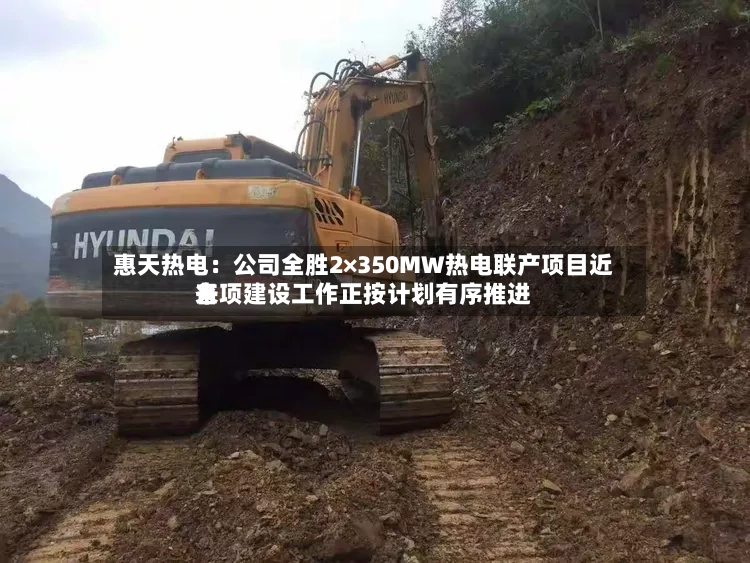 惠天热电：公司全胜2×350MW热电联产项目近来各项建设工作正按计划有序推进