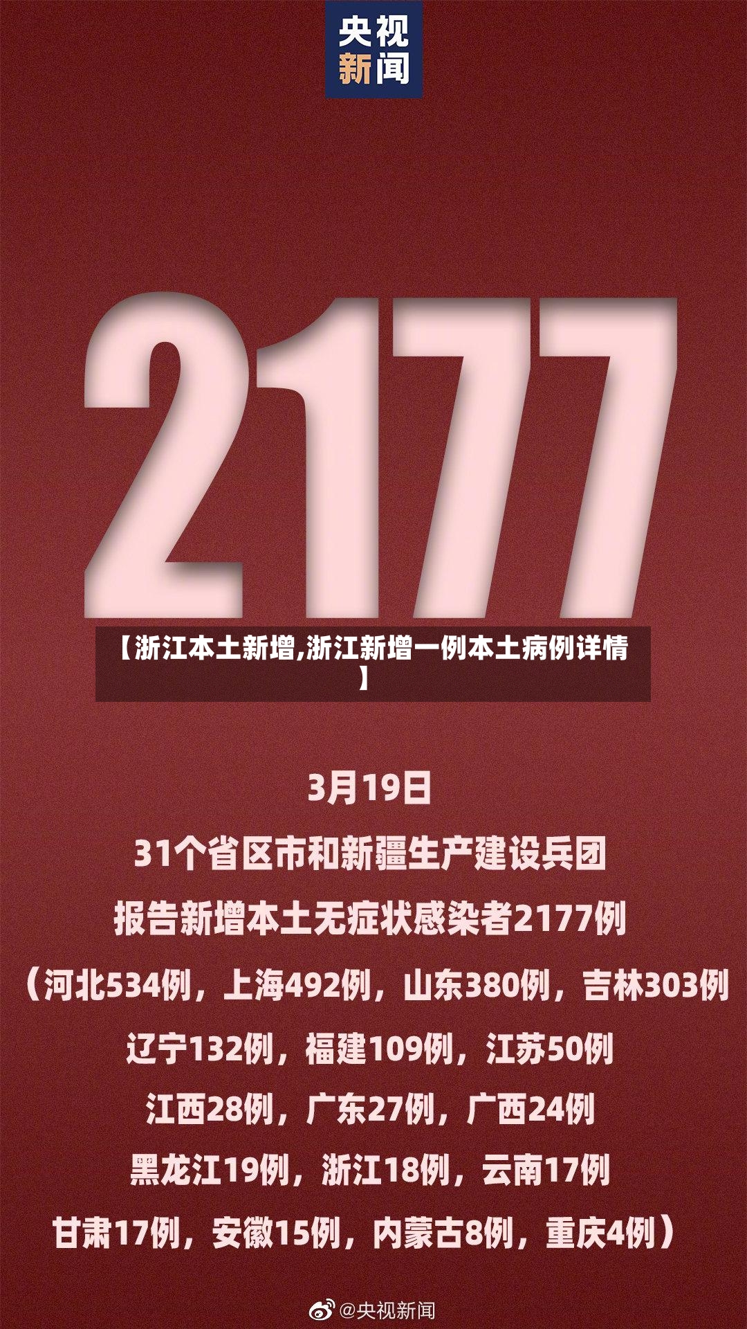 【浙江本土新增,浙江新增一例本土病例详情】-第3张图片