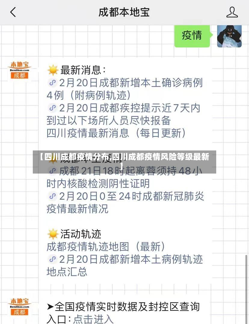 【四川成都疫情分布,四川成都疫情风险等级最新】