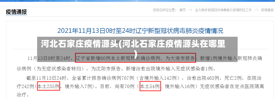 河北石家庄疫情源头(河北石家庄疫情源头在哪里)