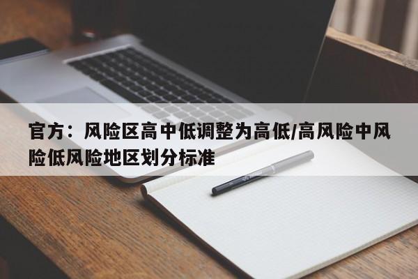 官方:风险区高中低调整为高低/高风险中风险低风险地区划分标准